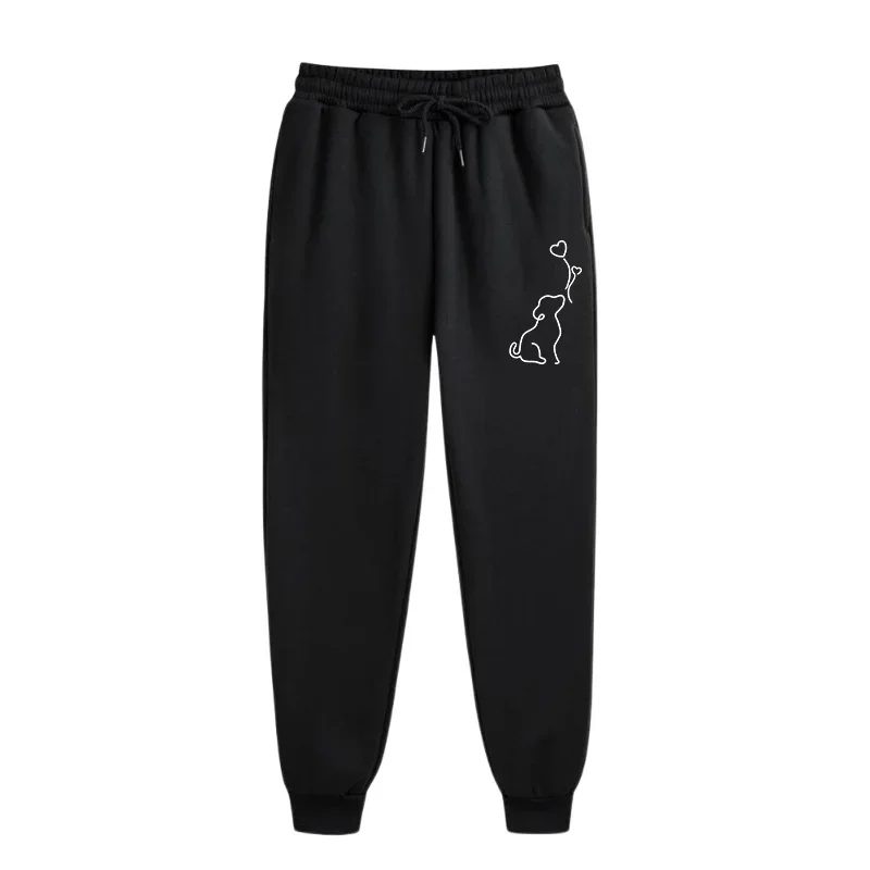 2026 Bestseller Damen-Trainingsanzug mit Kapuzenpullover, Schwarze Jogginghose, Urban Casual Mode Sportbekleidung, Niedliches Muster Hoodie-Jogger-Set – Detail 6