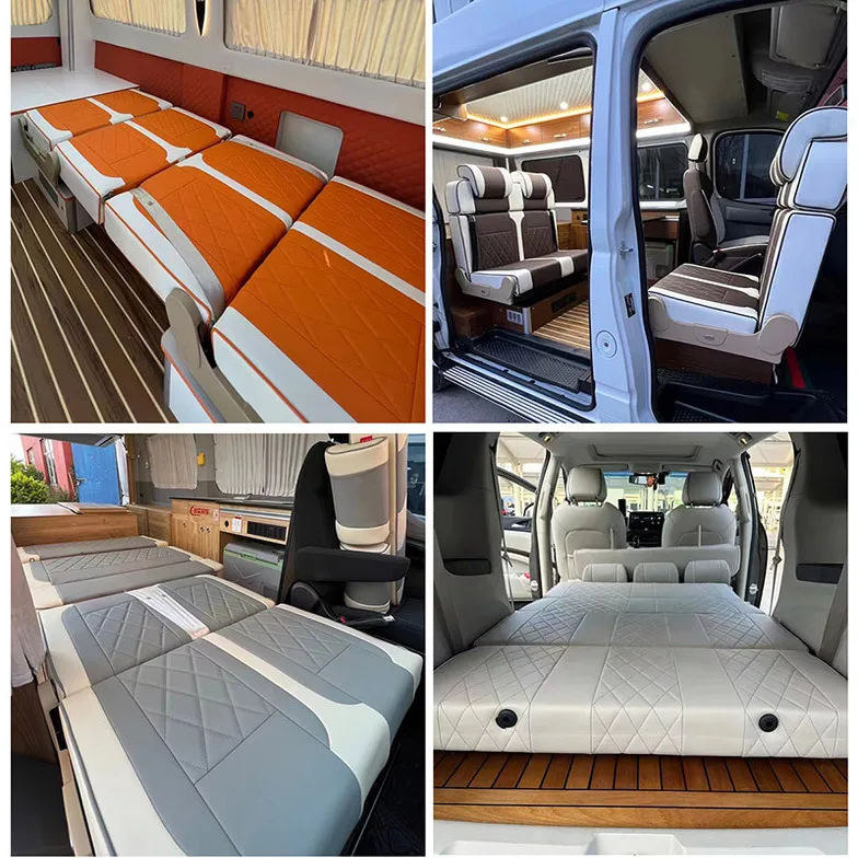 Modifica del sedile Camper per camper Camper per camper Scheda di cambio per veicoli commerciali Letto piatto per cambio letto