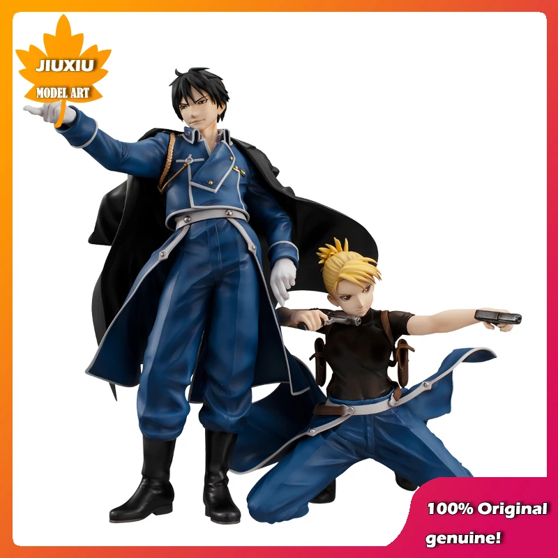 

Fullmetal Alchemist Roy Mustang & Riza Hawkeye 22cm&14cm PVC Action Figure Anime Figure Model Toys Figure Collection Doll Gift