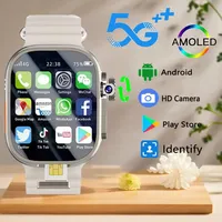 DW99 Smart Watch Men S10 Ultra Max 4G Android 10 2.2inch Amoled Rotary Camera Video Call GPS WIFI App Download Ultra Smartwatch