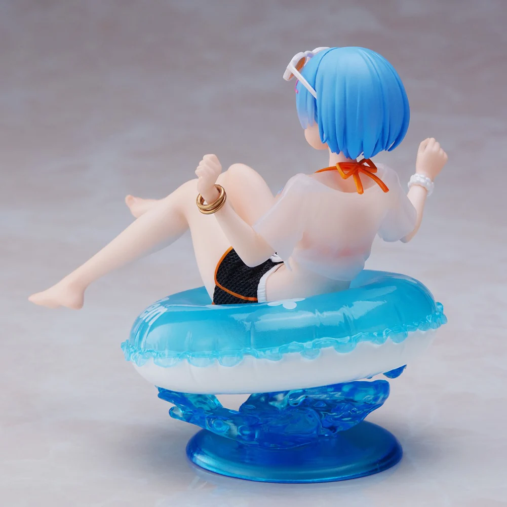 Re:0 anime figura rem figura rem maiô figuras de ação boneca pvc modelo brinquedos adulto ornamento coleção estátua menino menina presentes10cm