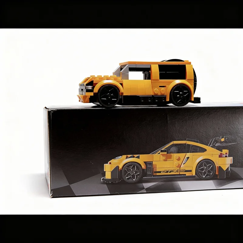 273 Pezzi MOC Auto da Carico Modello Champions City Blocchi da Costruzione Giocattoli Creativi Idea Regalo di Natale Mattoncini Educativi per Bambini