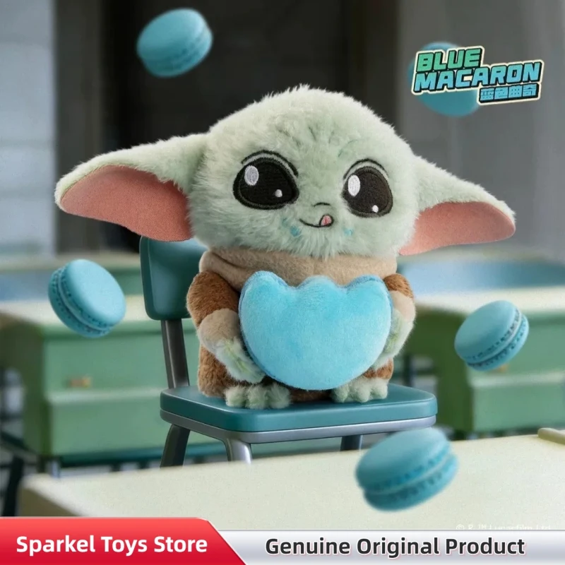 Genuine Star Wars Grogu Full Belly Planet Series Plush Blind Box Yoda Cute Bag Pendant Doll Trendy Collect Toys Mystery Box Gift view 3