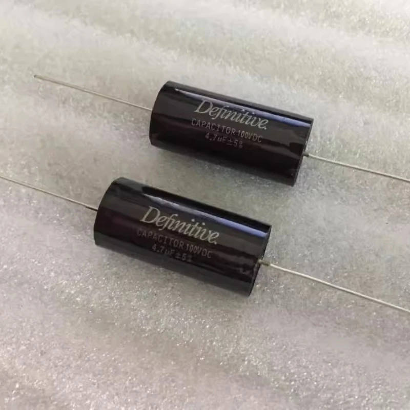 

5 шт./лот Definitive 4,7 мкФ475J 100 В тонкопленочный конденсатор с разделением частоты