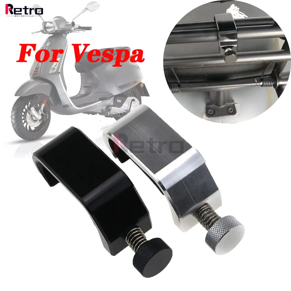 For Vespa Bag Frame Hook Crotchet Grips Free Adjustment All Model GTS LX LXV 50 125 250 300