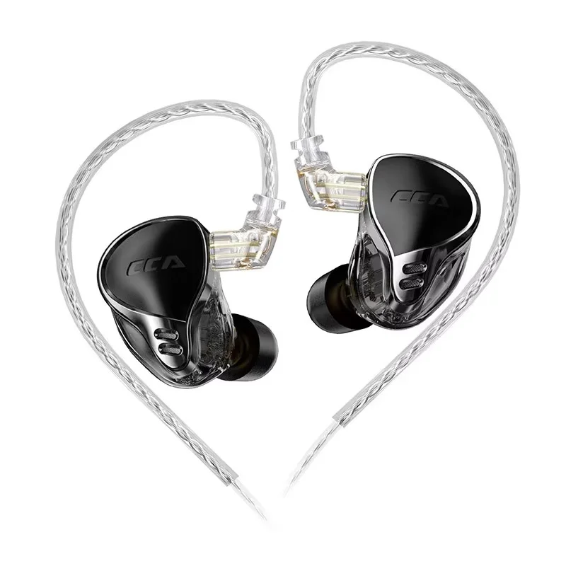 KZ CCA APEX 24 ハイファイ有線イヤホン ブラック