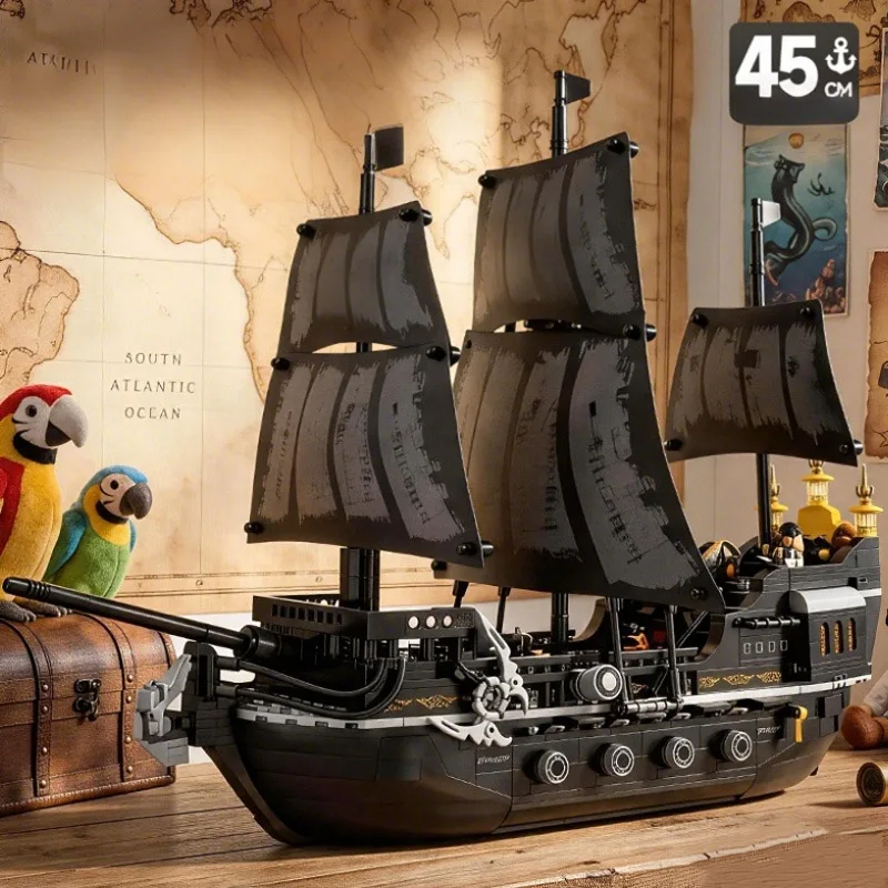 pirate ship building blocks view 2