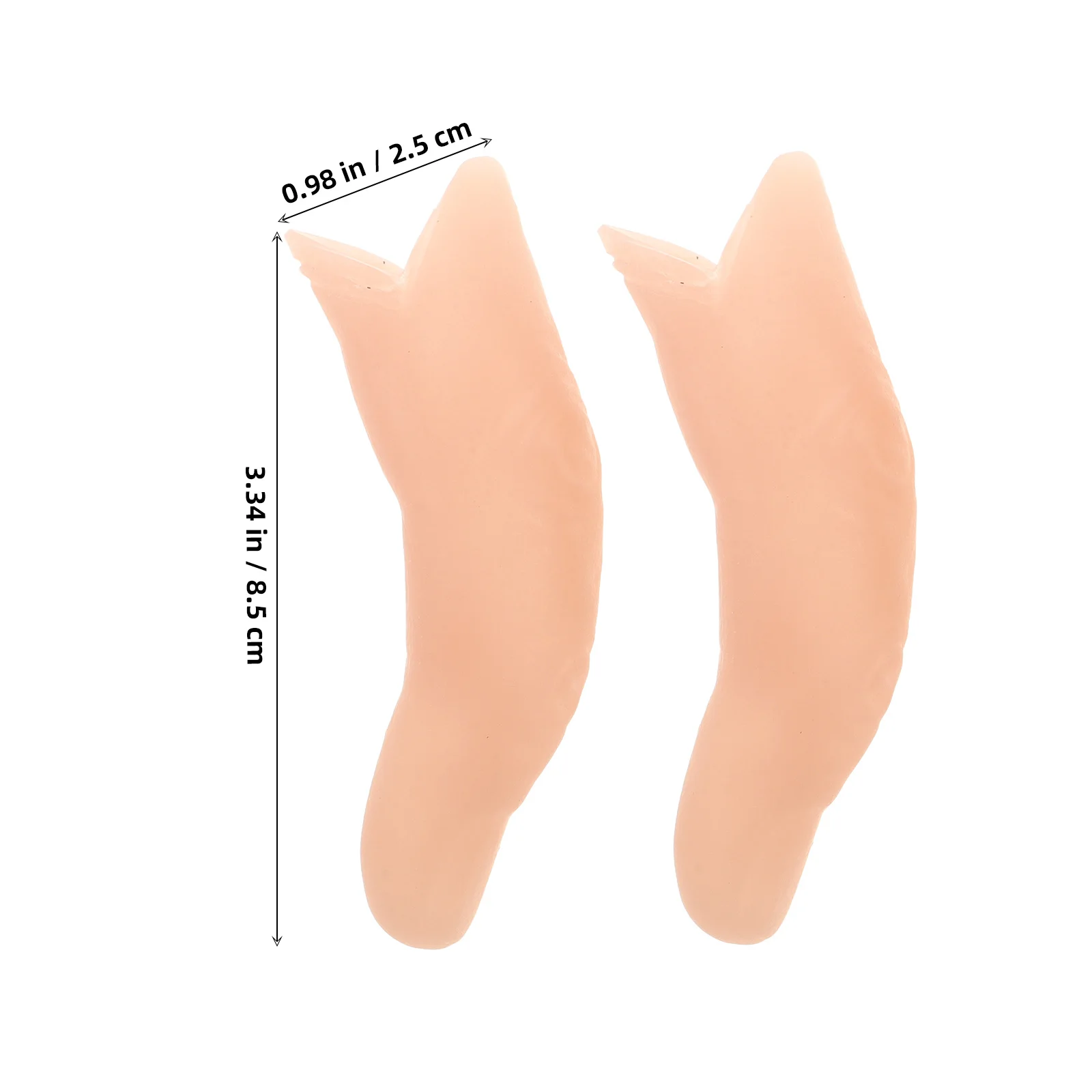 4 個の偽指マジシャン小道具高シミュレーション軽量ステージパフォーマンストリックガジェットパーティーの記念品偽指マジシャン小道具