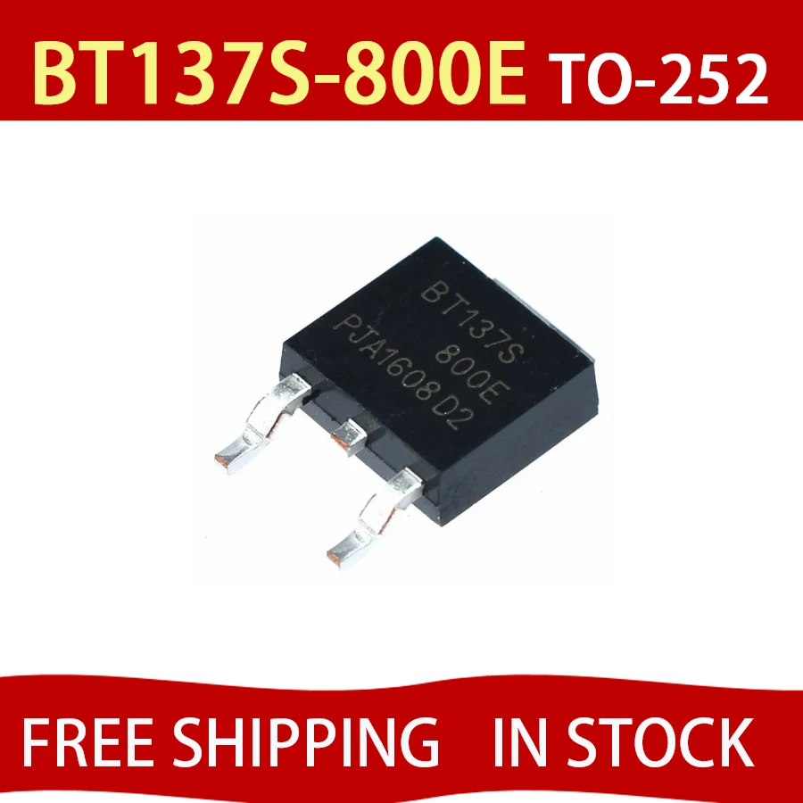 50pcs BT137S-800E TO252 BT137 800E TO-252 BT137S-800 DPAK BT137S 800E SMD new original