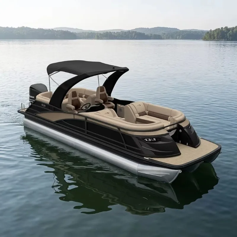 Luxury Mini Aluminum Yacht 3-6 Meter Floating Sport Fishing Boat With Optional Trailer And Outboard Motor