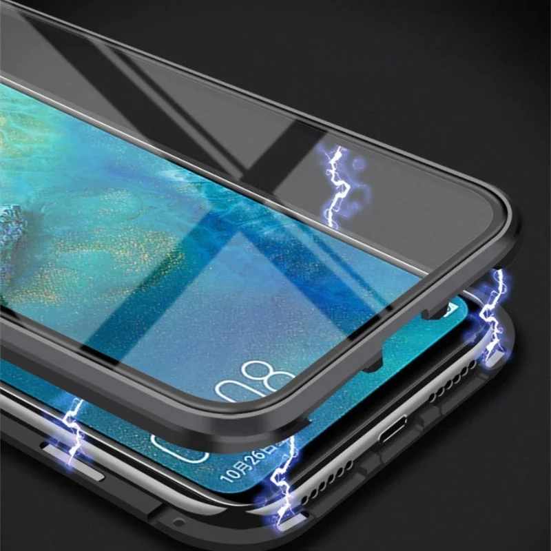 360° Full Protection Magnetic Case For Honor 200 Pro Double Sided Cover Tempered Glass Coque For Honor 200 Case Funda
