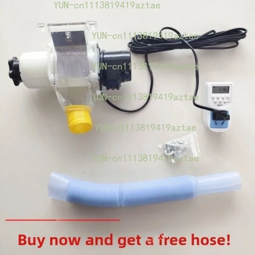 Timed feeding machine for chickens, ducks and geese, automatic feeder for pigeons and poultry farming