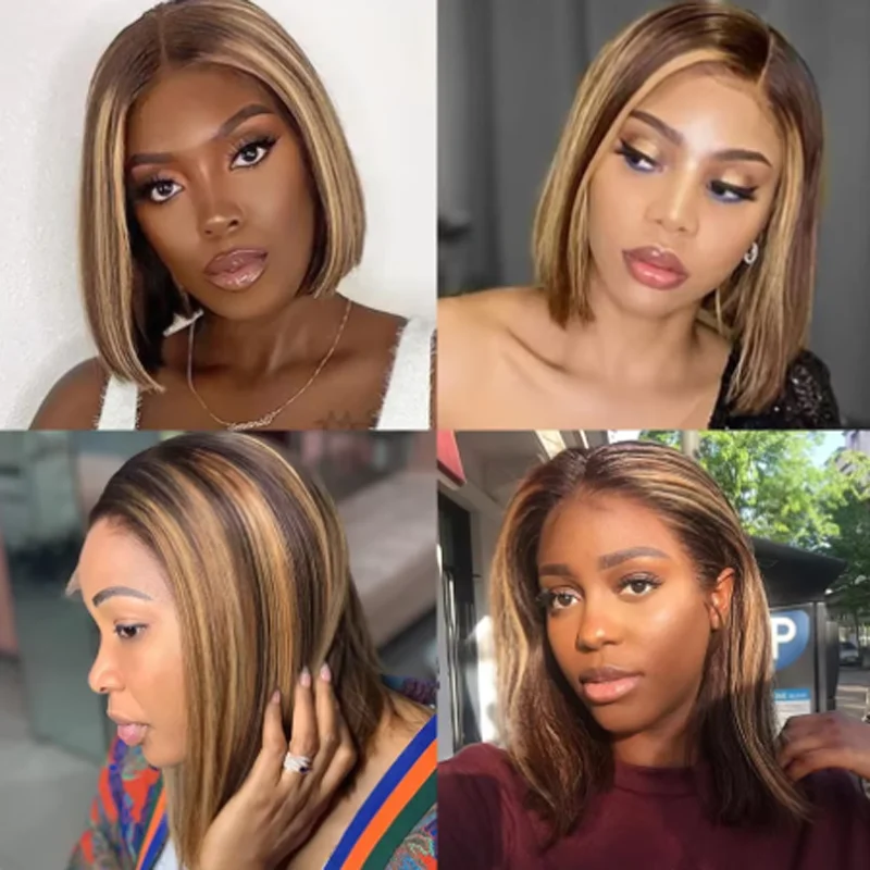 غلويليس لينة تسليط الضوء على براون مستقيم 5x5 قاعدة الحرير باروكة من شعر طبيعي يهودي شعر الطفل HD الدانتيل الشعر الأوروبي قبل قطعها