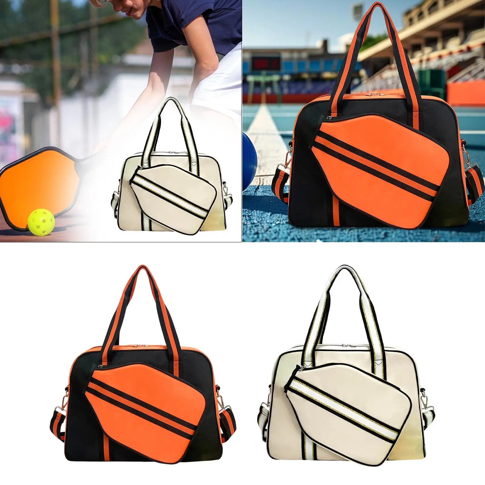 Pickleball Bag Pickleball Tote for Women Men Outdoor Sports Pickleball Racket Bag Rucksack Racket Bag Pickleball Paddle Bag