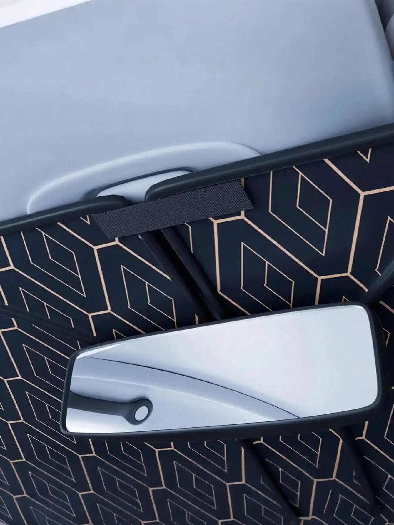 2026 Upgraded Holographic Double Layer Car Sun Visor, Laser Silver & Diamond Mesh Heat Insulation, Universal for Cars & SUVs - view 5