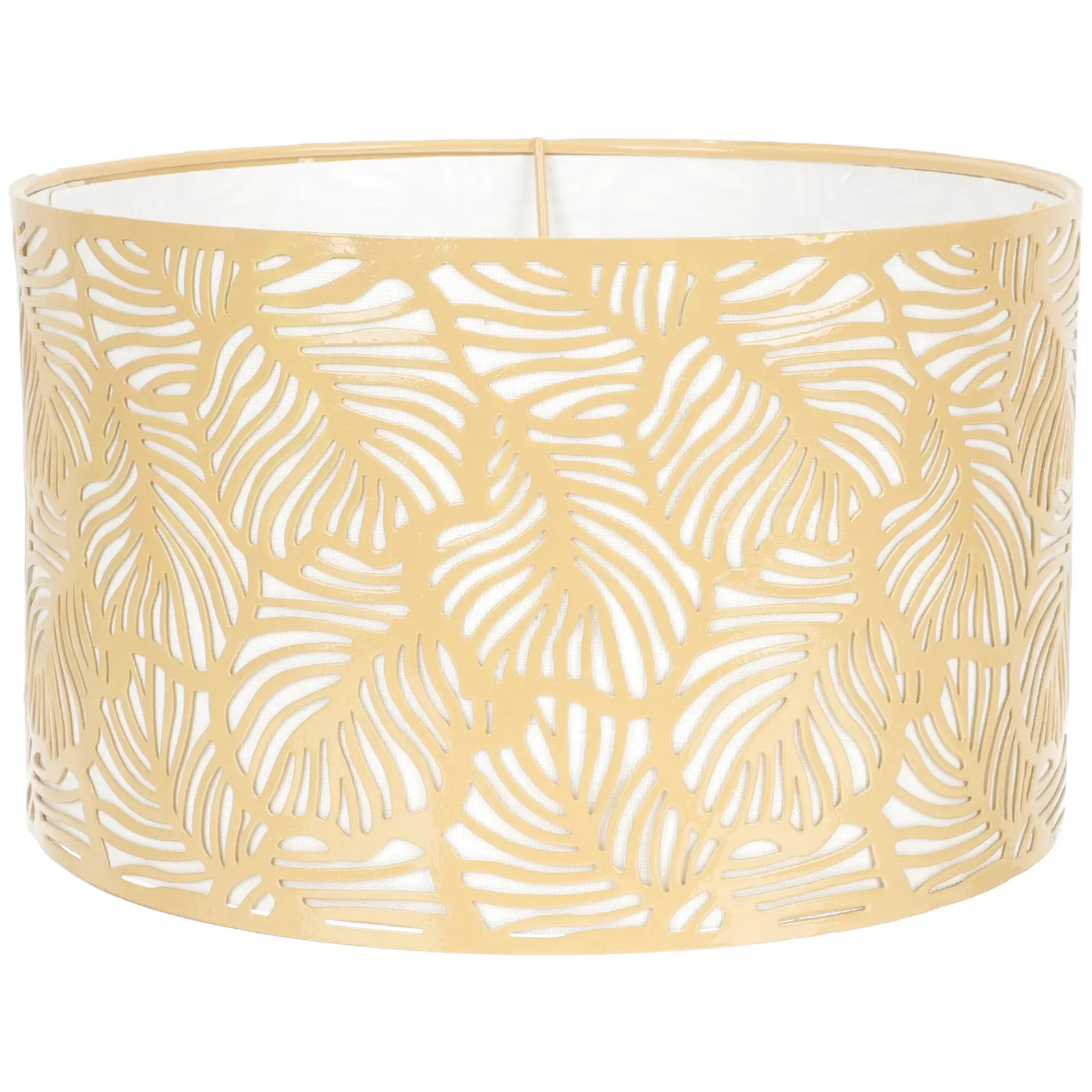 

Leaf Pattern Metal Lamp Shade Hollow Light Diffusing Design Modern Elegant Indoor Lampshade for Coffee Shop Store Home Decor