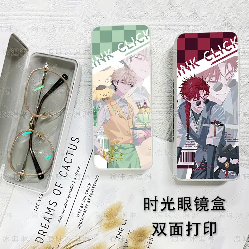 LINK CLICK Felix étui à lunettes PU coque rigide Anime étuis à lunettes couverture de protection pour hommes femmes lunettes de soleil lunettes boîte à lunettes