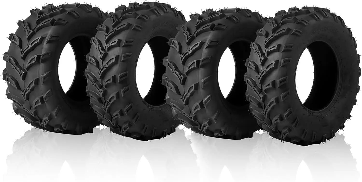 

Комплект из 4-х вездеходных шин для квадроциклов UTV 26x9-12 передних и 26x11-12 задних бескамерных 6-PR