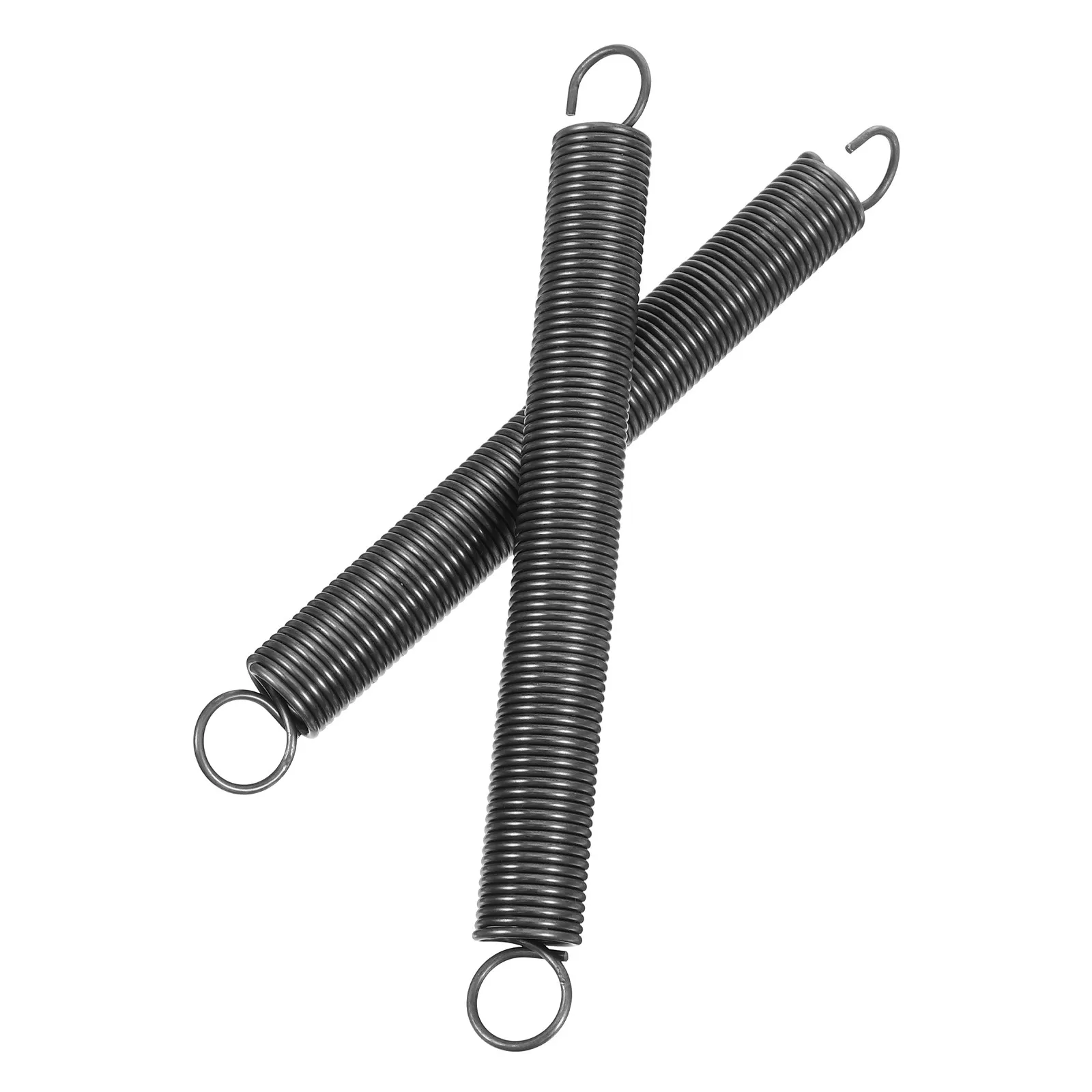 2Pcs Hooked Extension Springs Heavy Duty Tension Springs for Ladder Spring Replacement Attic Ladder Parts Crafting Tension Needs