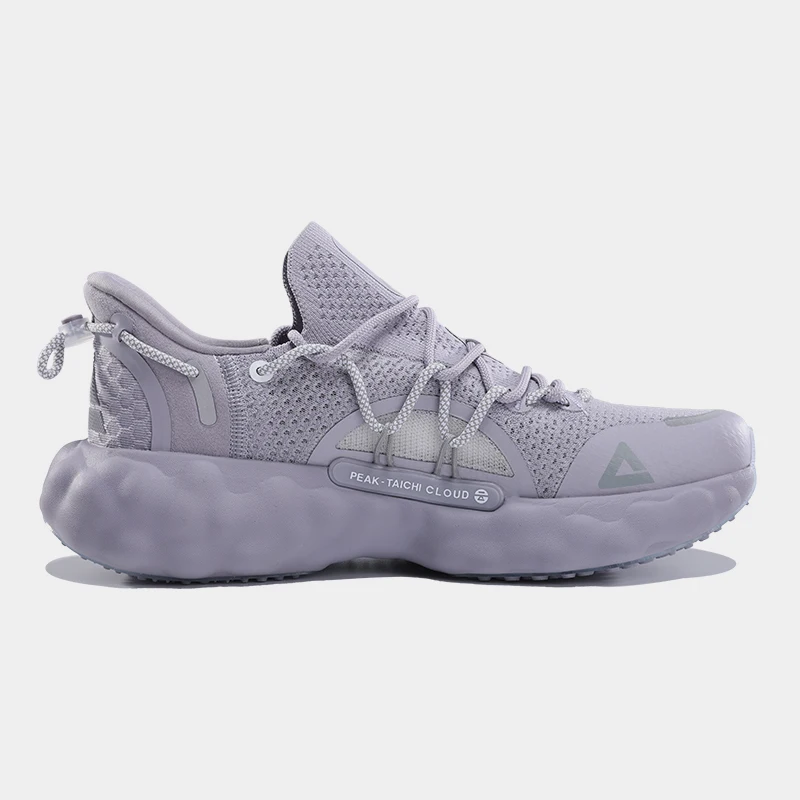 PEAK-zapatillas para correr para hombre, zapatos deportivos ligeros con diseño de TAICHI CLOUD R1 AI, cómodos y adaptables, E13917H