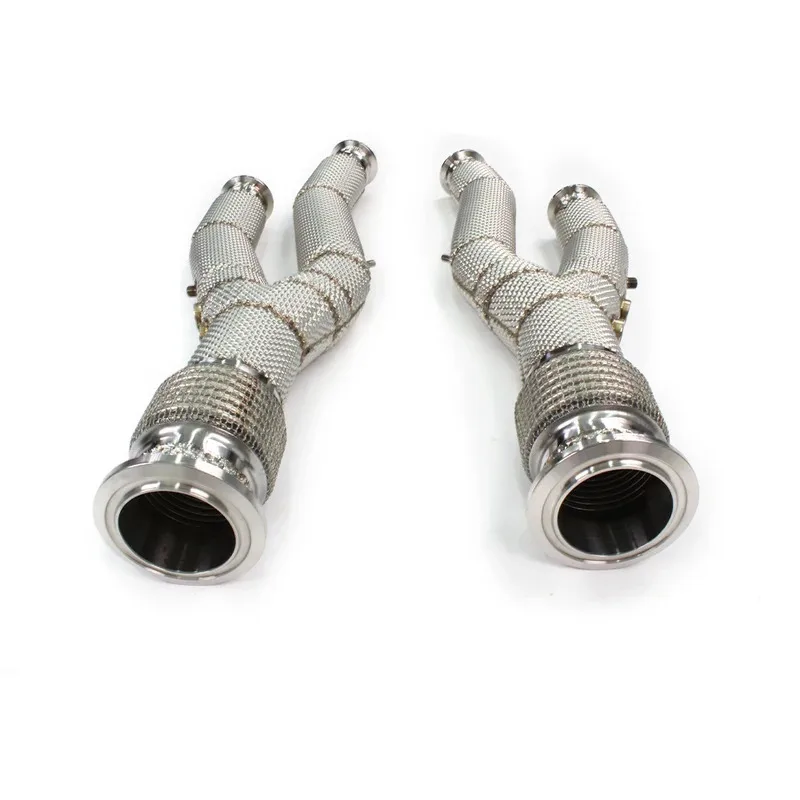 Knalpot Performa Tinggi Lamborghini Aventador LP700 LP720 LP740 SV SVJ, Downpipe 6.5 V12 M dari Baja, Laris Manis di Pabrik