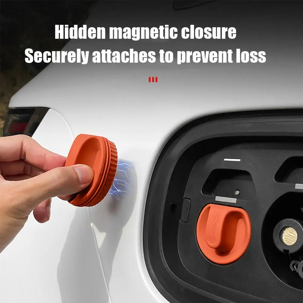 Universal Car Charging Port Waterproof Cover For Trumpchi GAC S7 2025 2026 Port Caps With Seal Electric Vehicle Accessories