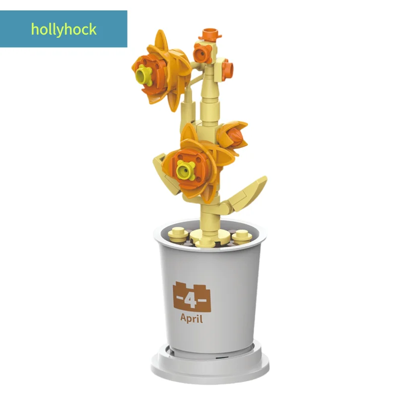 Creative Potted Plant Building Blocks Small Gift Versatile Tabletop Green Plant Decoration Coffee Cups Design for Home Decor
