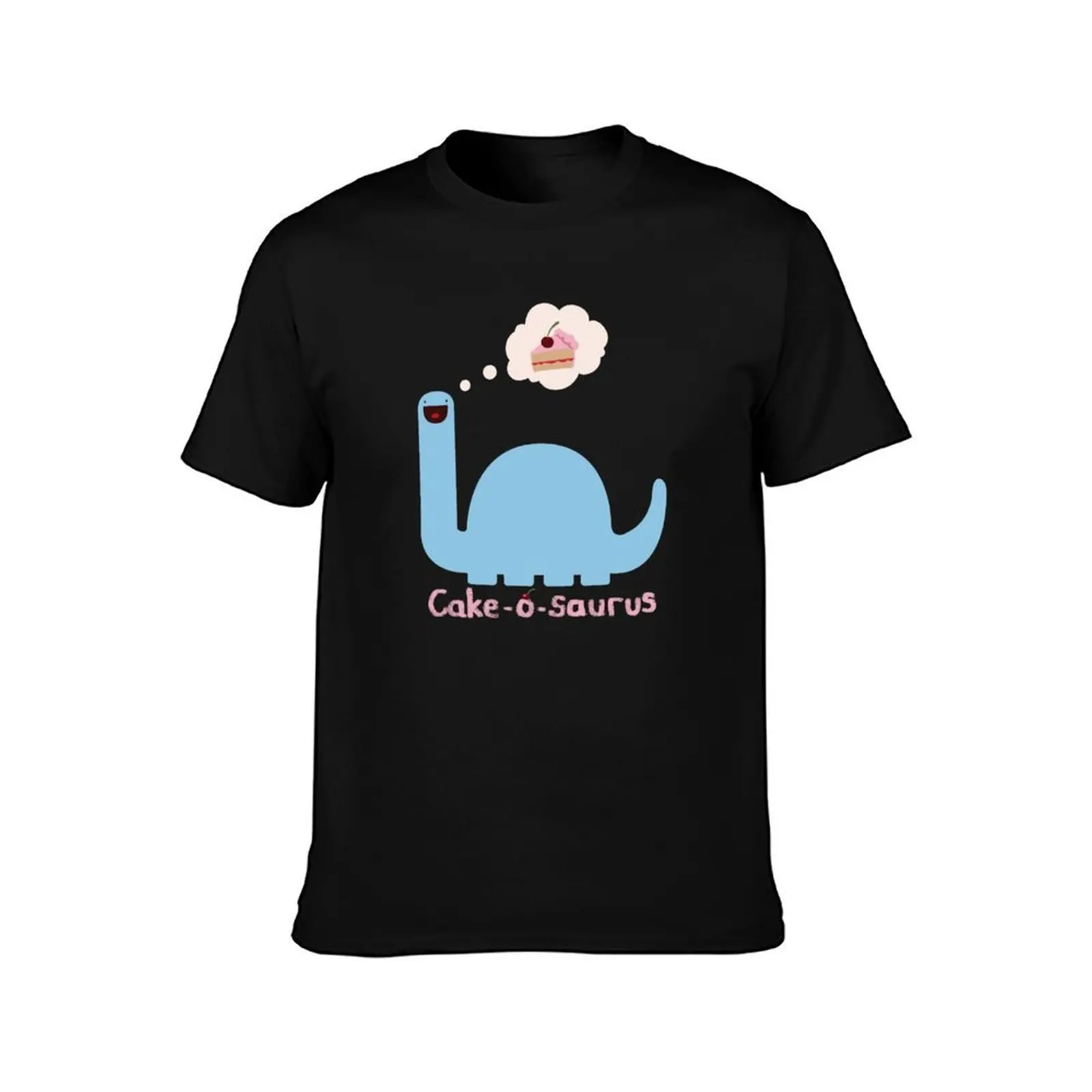 Cake-o-saurus DX T-Shirt Classic Graphic Short Sleeve Top T-Shirt