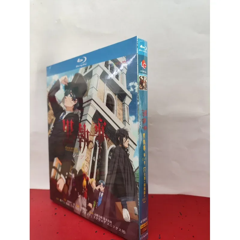 New Unopened Black Deacon Blu-ray Set Including Seasons 1-4 Theatrical Version OVA