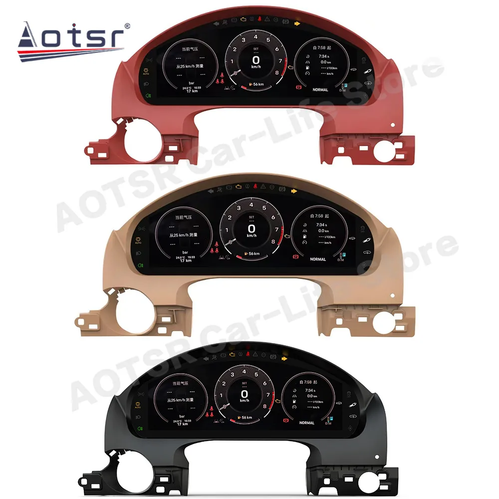 LCD Car Digital For Porsche Cayenne 2011~2017 Upgrade 2024 Speedmeter Dashboard Meter Screen