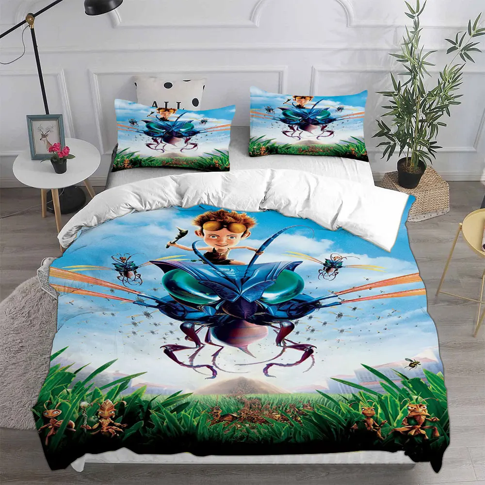 The Ant Bully (2006) Bedding Sets Quilt Bed Cover Comforter Duvet Cover Pillow Case 2-3 Pieces Sets Kids Adult Bedroom Decor