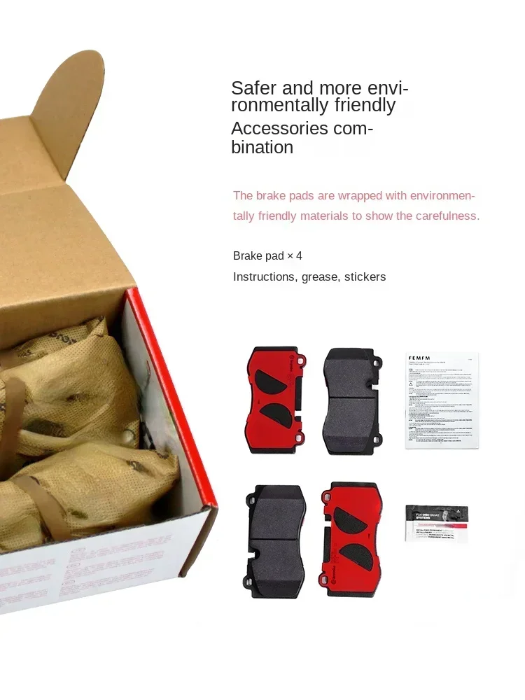 Front brake pads ceramic pads FOR Beijing Hyundai Sonata