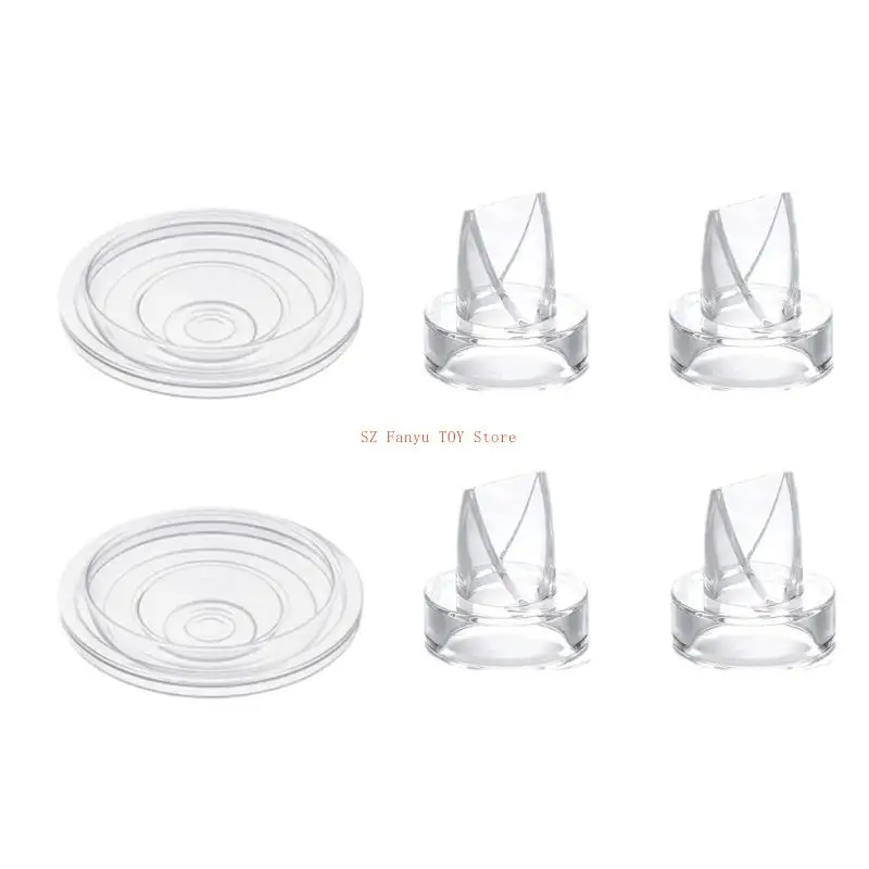 

96GC best performances Breast Spares Duckbill Valves & Diaphragms in Silicone Pumps Replacement for Nursing Moms