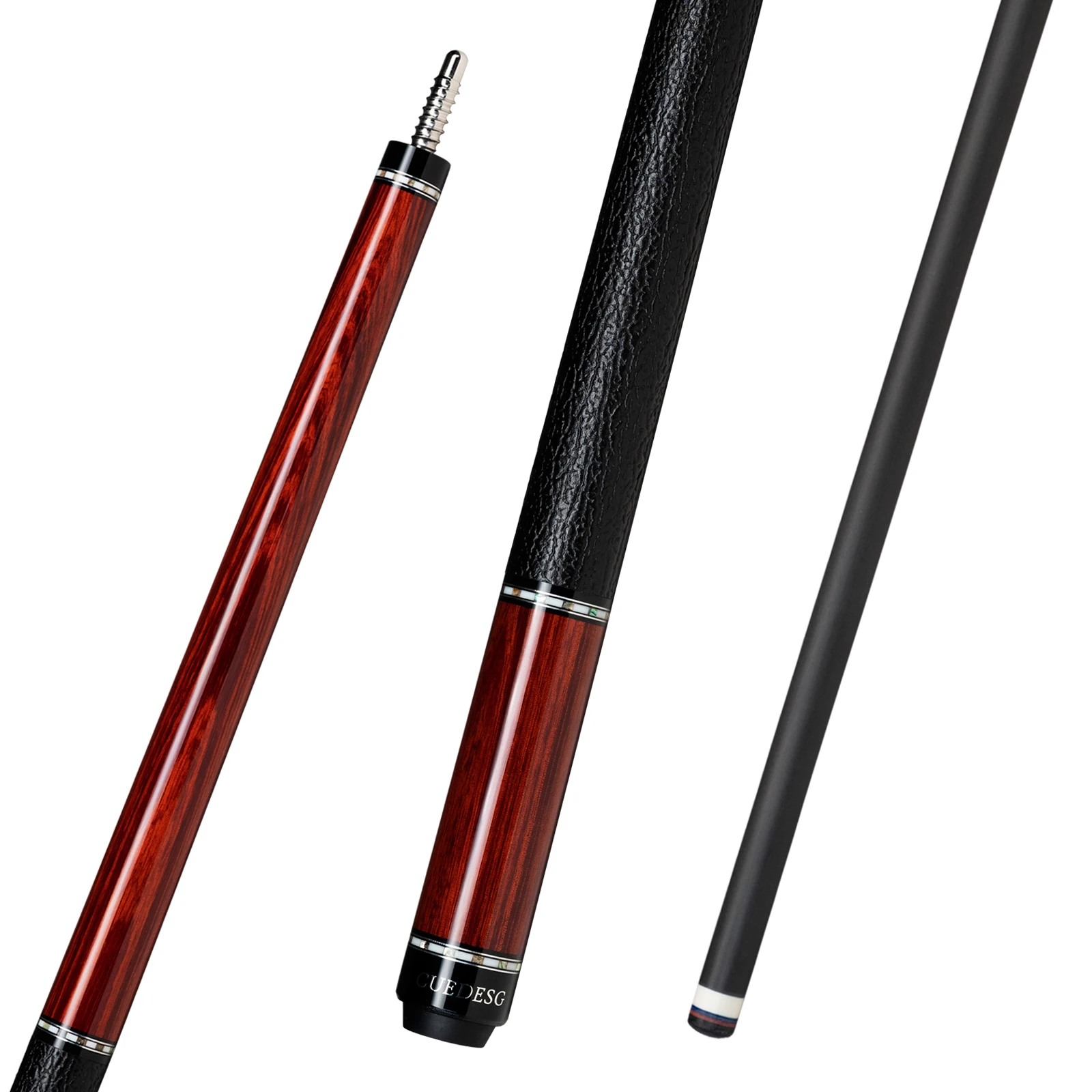 Taco de Billar de Fibra de Carbono CUEDESG, Punta de 10.5mm/11.8mm/12.5mm, Taco de Billar de Carbono Rengas con Bolsa de PU, Tacos de Billar, 당구큐