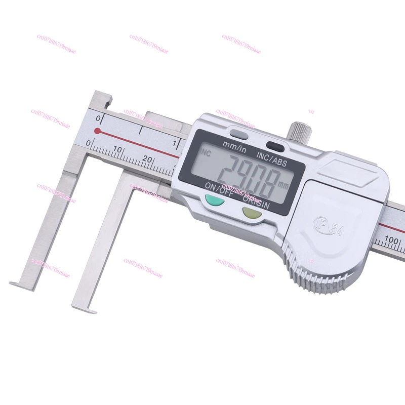 Inner groove digital caliper 10-150mm high-precision cutter head inner hole inner circle electronic vernier caliper