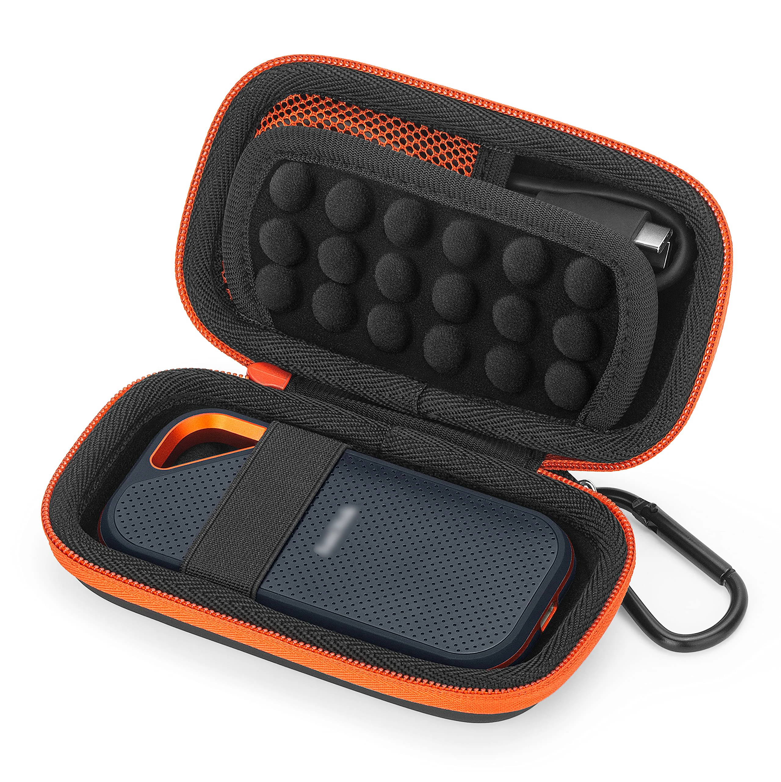 Estojo Rígido para SanDisk Extreme Pro/SanDisk Extreme SSD Externo Portátil 500GB 1TB 2TB Bolsa de Armazenamento Portátil Universal para Viagem MP4/3