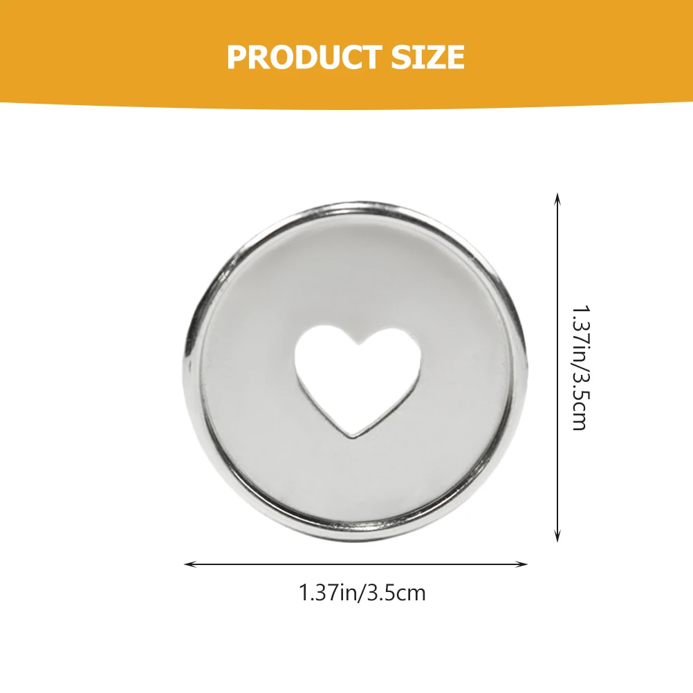 20 Pcs Loose-leaf Notebook Disc Planner Discs Binder Binding Ring Metal Mini Accessories Abs Expander