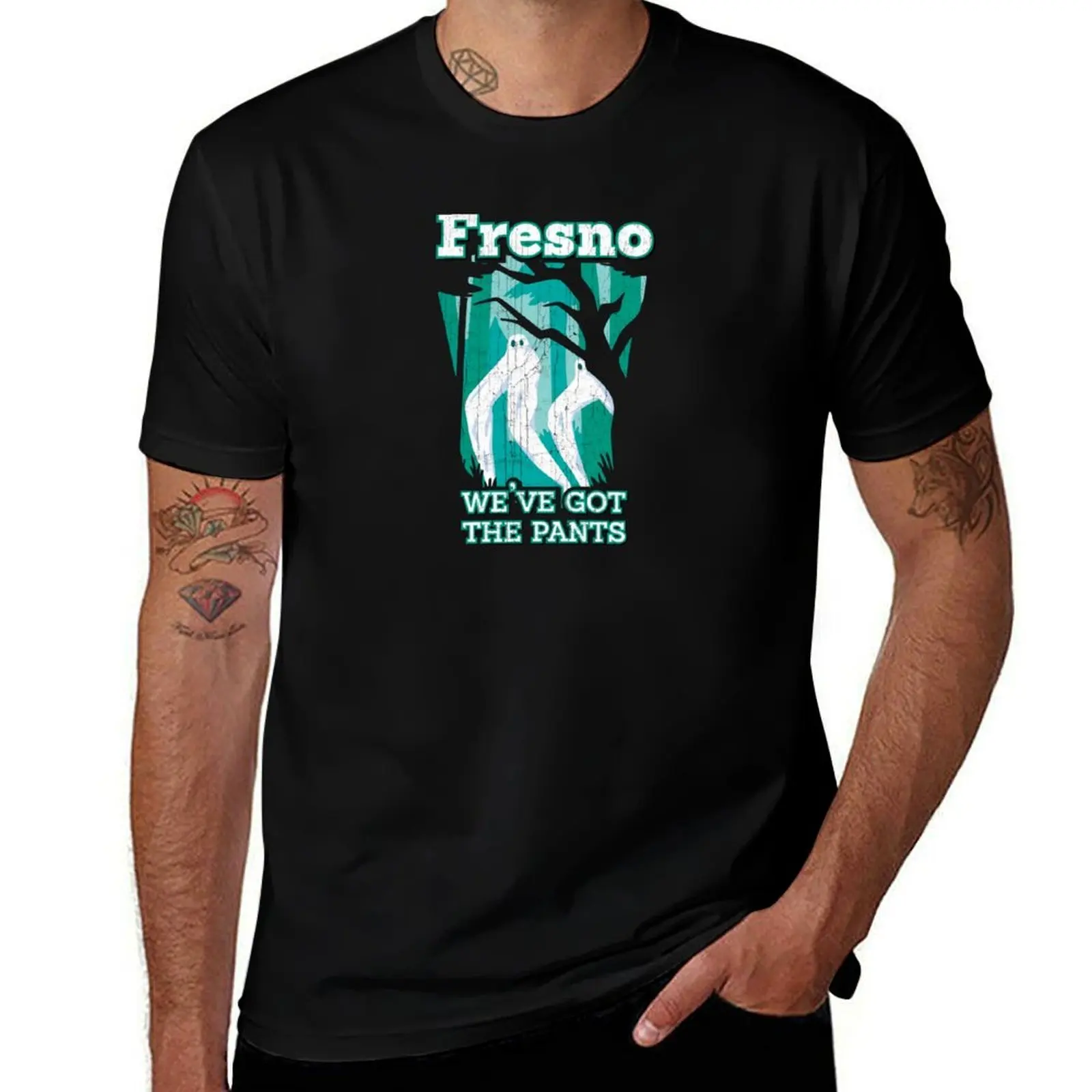Fresno Nightcrawler's: We've Got the Pants! T-Shirt UV Protection Outdoor Tee Shirt