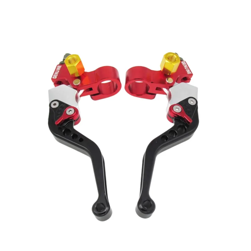 22mm Universal Motorcycle Brake Clutch Levers / drum Brake Left And Right For Honda Yamaha Kawasaki Suzuki One Pair