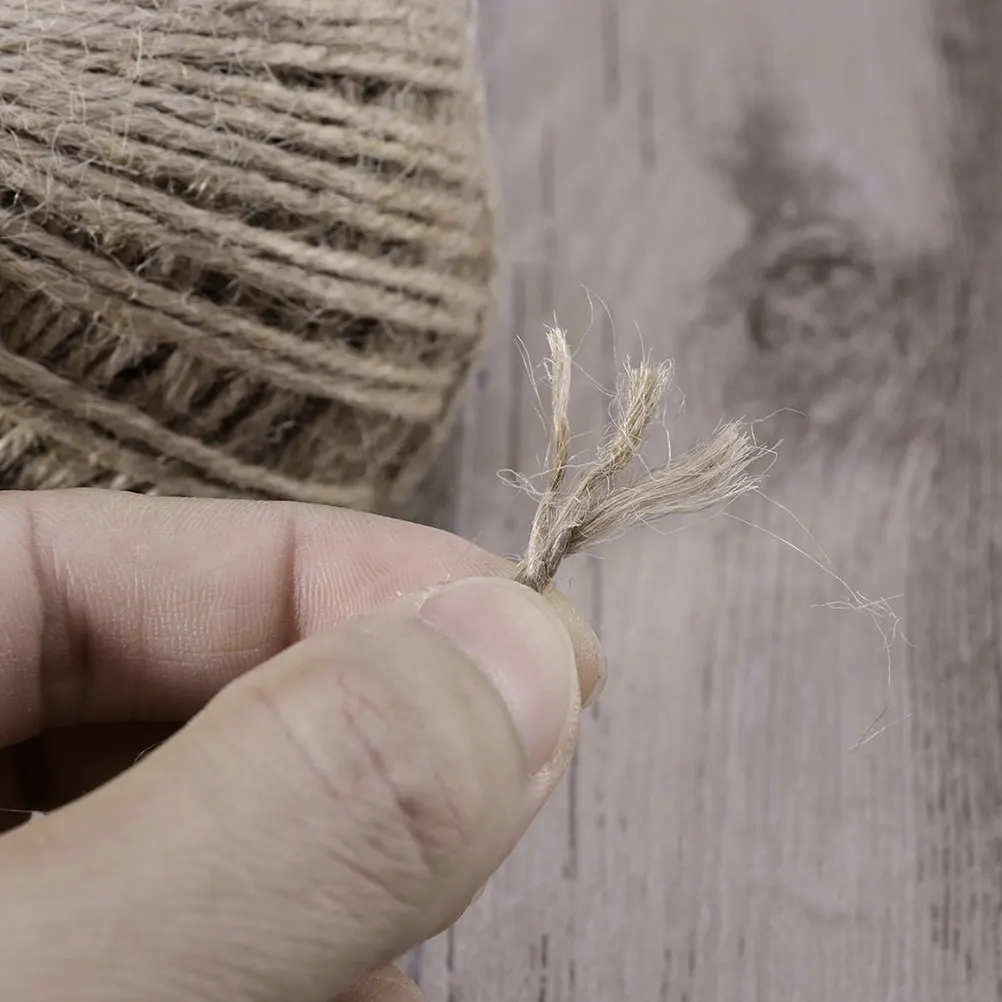 

3 Pcs 50M 2mm Colored Hemp Rope Soft Eco Friendly Craft Twine for Wedding Garden Decoration Scrapbooking Bundling