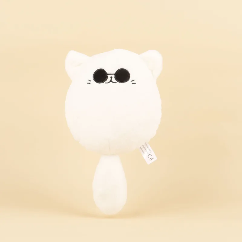 

Jujutsu Kaisen Gojo Satoru Cat Plush Ball Plush Toy Embroidered Glasses Stuffed Doll Anime Cute Chibi Figure Gift for Fans