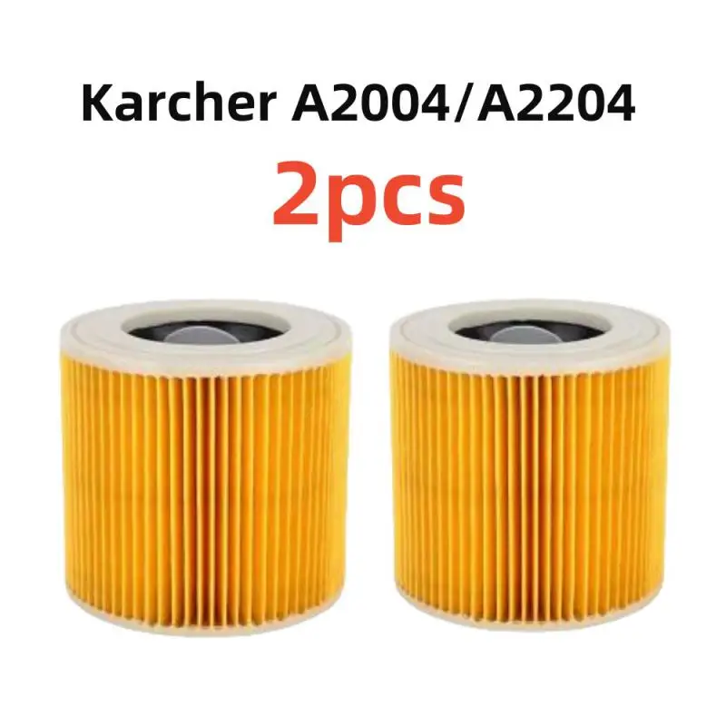 

2pcs Wet Dry Hepa Filter for Karcher Vacuum Cleaner A2004/A2204 Replace Parts