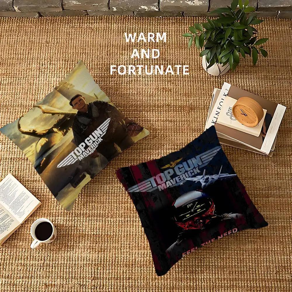 Movie Top Gun Maverick Pillow Anime Pillow Sofa Bed Head Pillow Cover Cushion Cover 45x45 cm Fashion