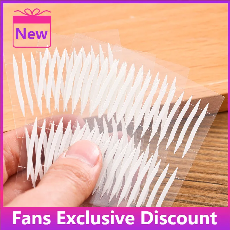 2022 Invisible Mesh Double Eyelid Tape Natural Eyelid Stikers Double-sided Clear Eyelid Tape Make Up Eyeliner Sticker Eye Tape