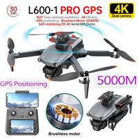 L600-1 PRO GPS Drone 5G Image Transfer Professional 4K HD Aerial Dual Camera Large Screen Laser Obstacle Avoidance FPV Dron 5KM