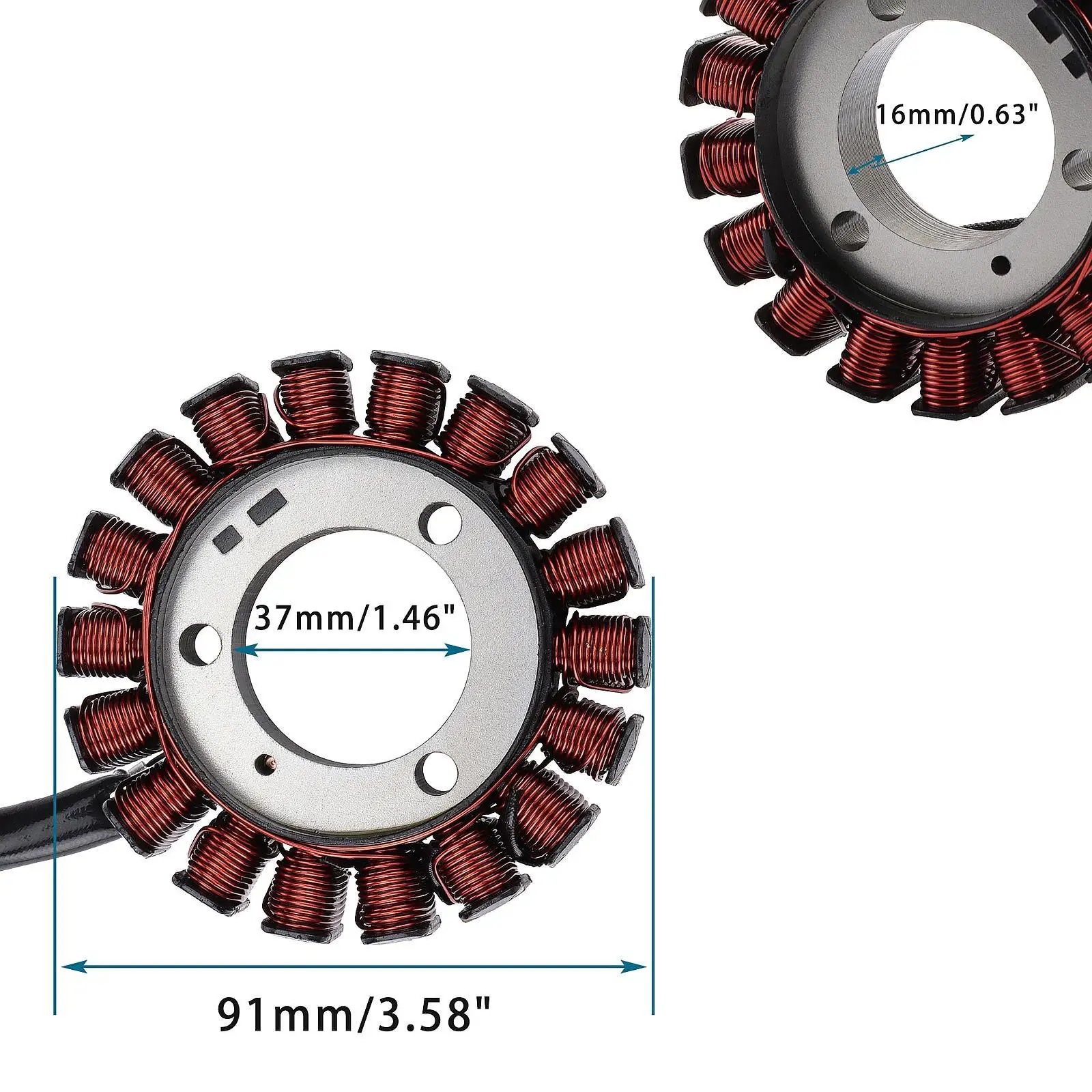 Accessoires de bobine de Stator de moto pour Yamaha Wr125 Wr125R 3C1-h1410-11