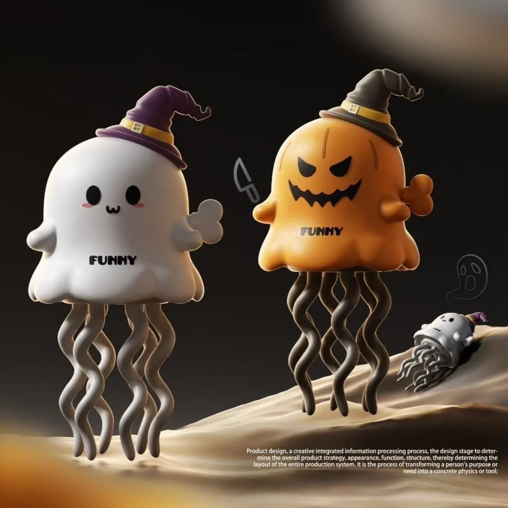 

Halloween Dancing Ghost Pumpkin Fidget Toys Christmas Toys Santa Claus Reindeer Clockwork Creative Stress Reliever Toys Kid Gift