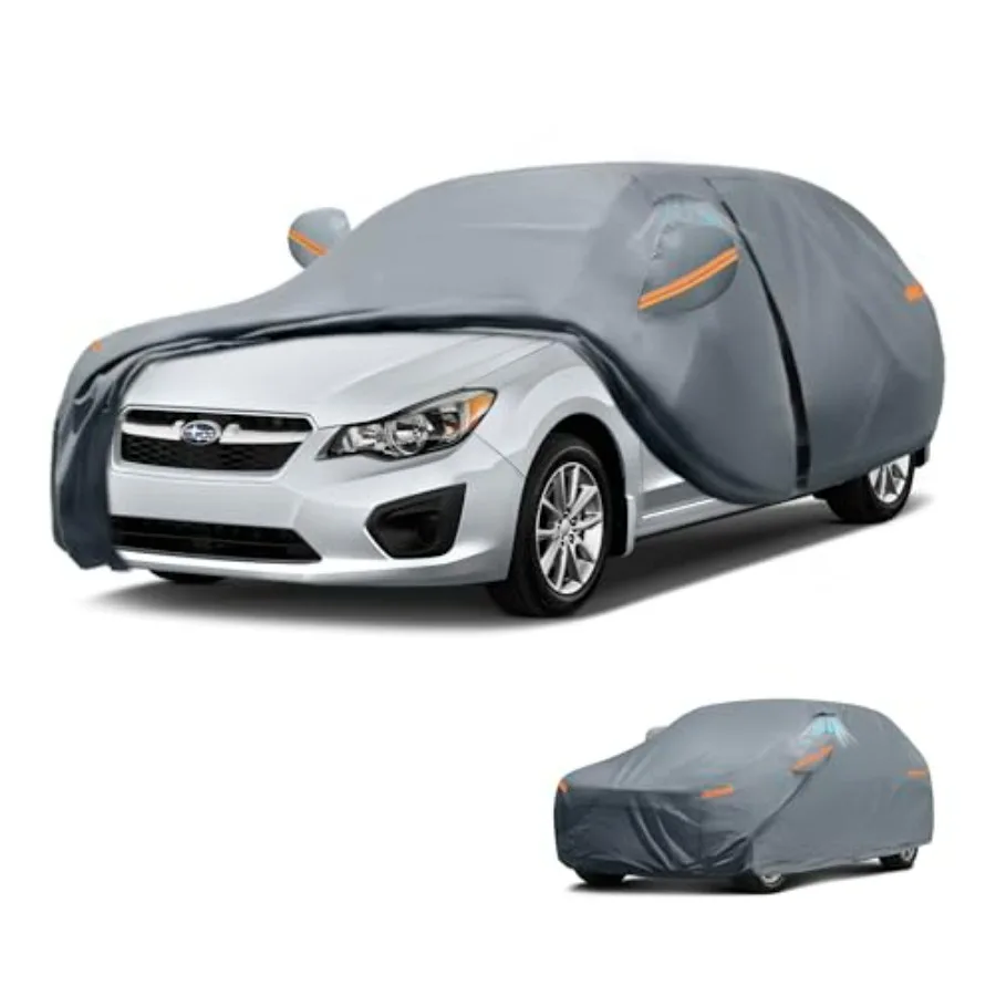 

Waterproof Impreza Hatchback2000-2026 Car Cover with Breathable Vents, [2026 Upgrade] Premium Covers with Cotton Liner and Zipp