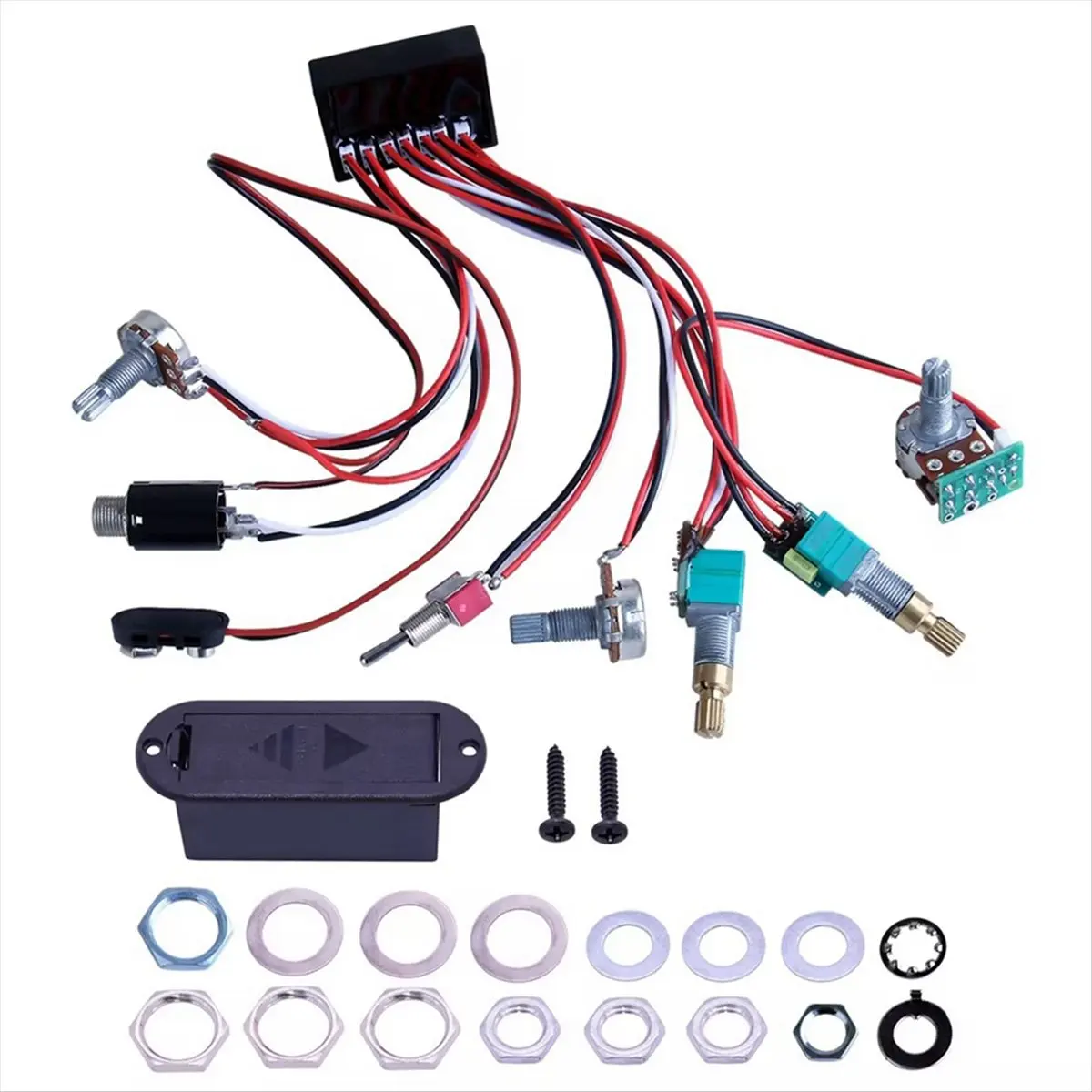 XFDZ EQ-B15T Bass Line+Accessories Electric Guitar Bass Active Pickup Line Electric Bass Bass Line Bass Amplifier Line