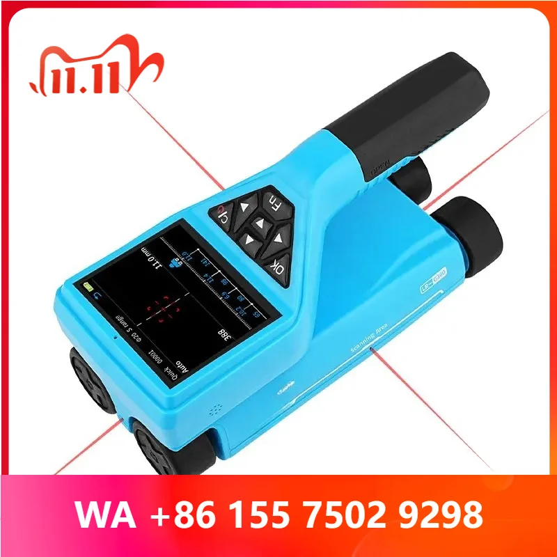 Deep Concrete Scanner Hand Held Rebar Scanner Ndt Concrete Coermeter Tester Rebar Coermeter Scanner LR-G300